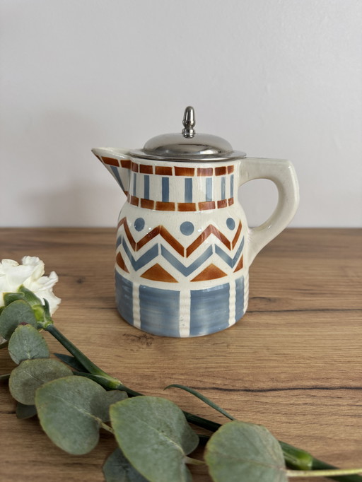 Vintage Longwy theepot