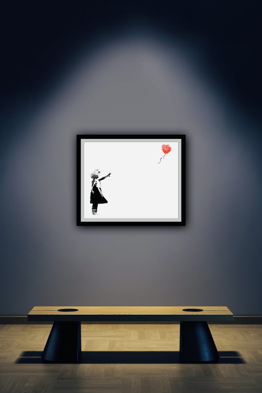 Banksy: "Palloncino a forma di cuore".