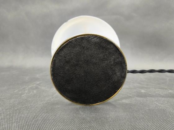 Image 1 of Bauhaus Brass Adjustable Table Lamp, 1930s Czechoslovakia