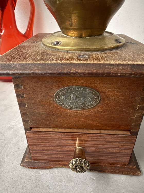 Moulin à café Zassenhaus R.Z. ancien | vers 1925-1935 | Laiton et bois – RZ Zassenhaus, Objets déco, Wood (photo 5 of 6)
