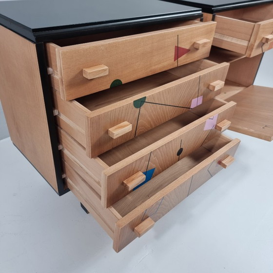 Image 1 of Comodini, anni '70, set di 2