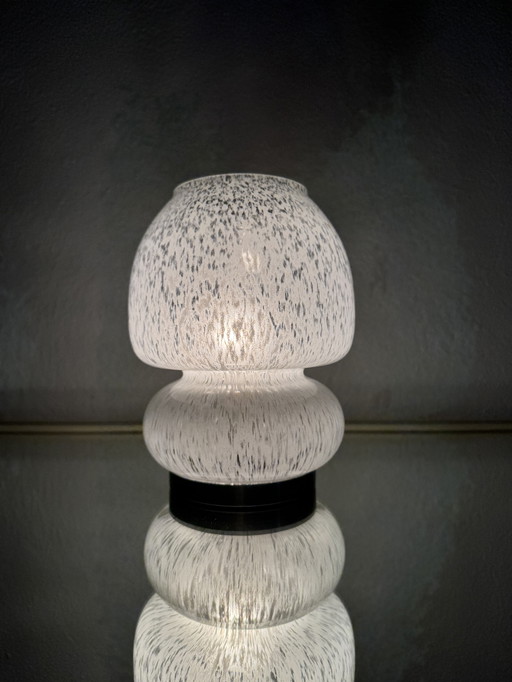 Lampe Champignon Verre de Murano Années 60