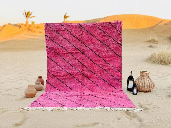 Alfombra bereber tradicional decorada a mano 200cmx300cm – Wool, Bohemian (photo 9 of 9)
