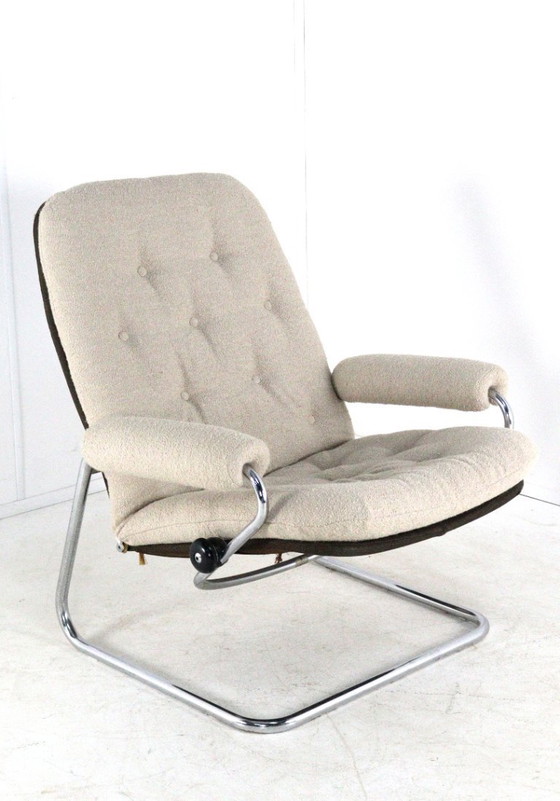 Image 1 of Ekornes Stressless 1970s armchair vintage newly upholstered