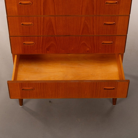 Image 1 of Cómoda de teca de diseño danés, años 60