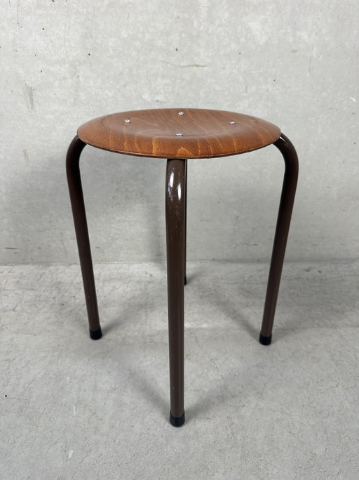 Vintage kruk - plywood