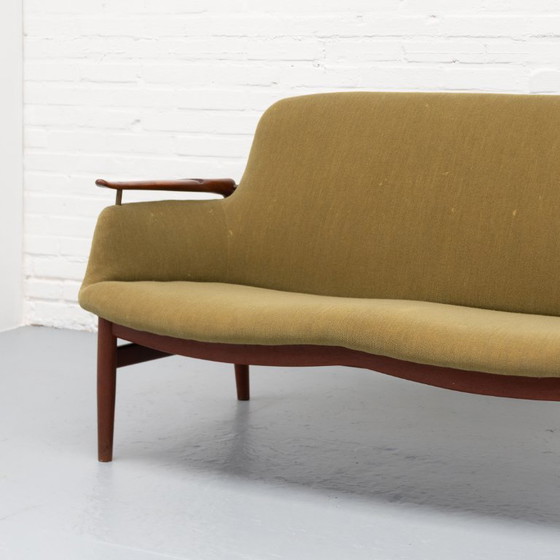 Finn Juhl NV-53 Two-seater sofa Niels Vodder 50's – 2 seaters, Wood (photo 7 of 16)