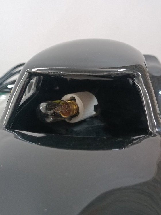 Image 1 of Amerikanische Auto-Keramiklampe aus den 1970er Jahren