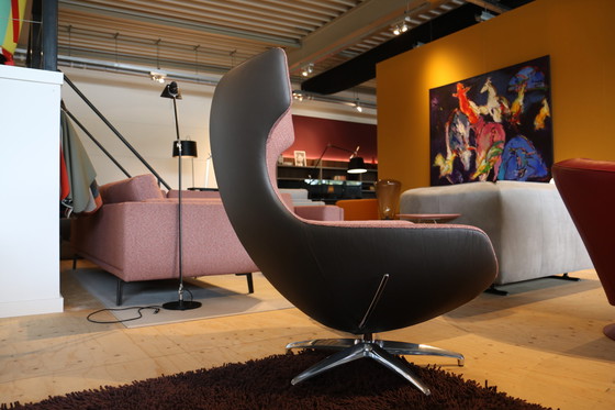 Image 1 of Sillón reclinable Leolux Caruzzo con otomana