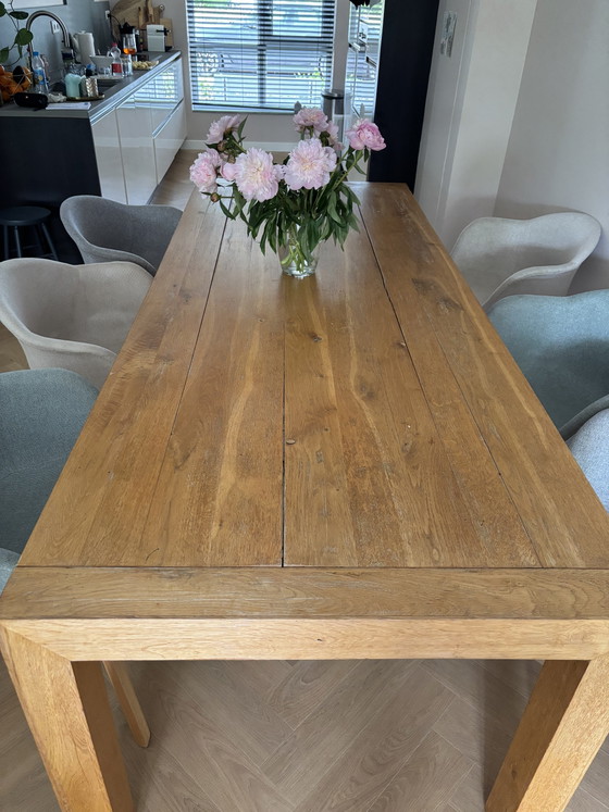 Image 1 of Tavolo da pranzo classico in rovere