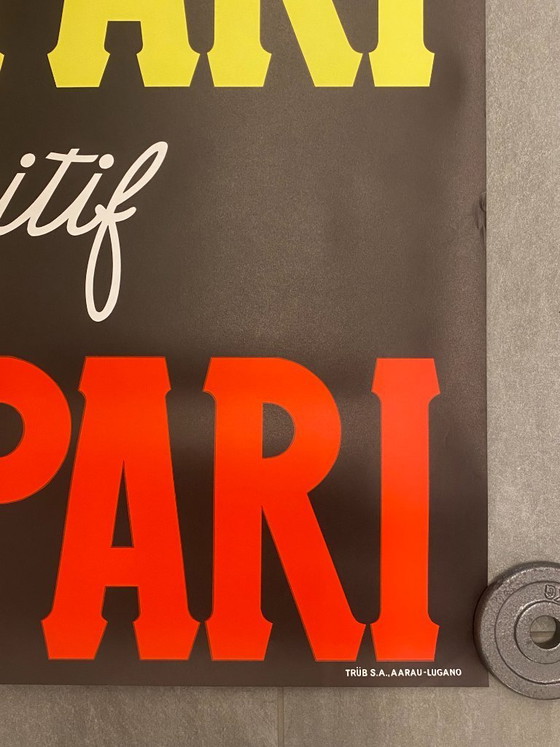 Image 1 of  Anonimo, c.a. 1959 - CAMPARI CAMPARI CAMPARI - Affiche vintage originale