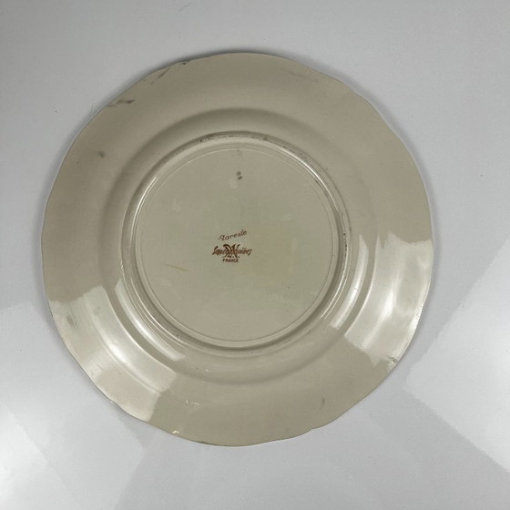 Round Cake Dish "Agreste" Sarreguemines, 20th Century – Crockery, Ceramic (photo 4 of 7)