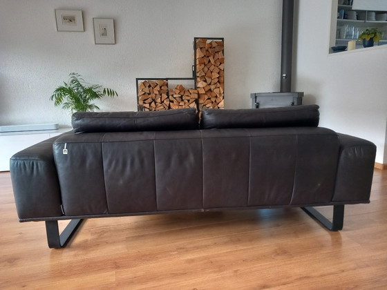 Leather 2.5-Seater Sofa – W. Schillig Novastyl/Ryan, 2 seaters (photo 3 of 7)