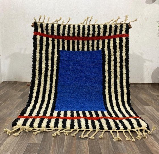 Image 1 of Tapis marocain artigianale en laine 200cmx150cm