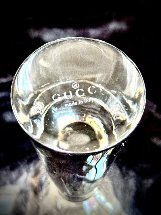 Image 1 of Set di 4 bicchieri da Martini Gucci, epoca Tom Ford, Made in Italy, rari, Gucci Home