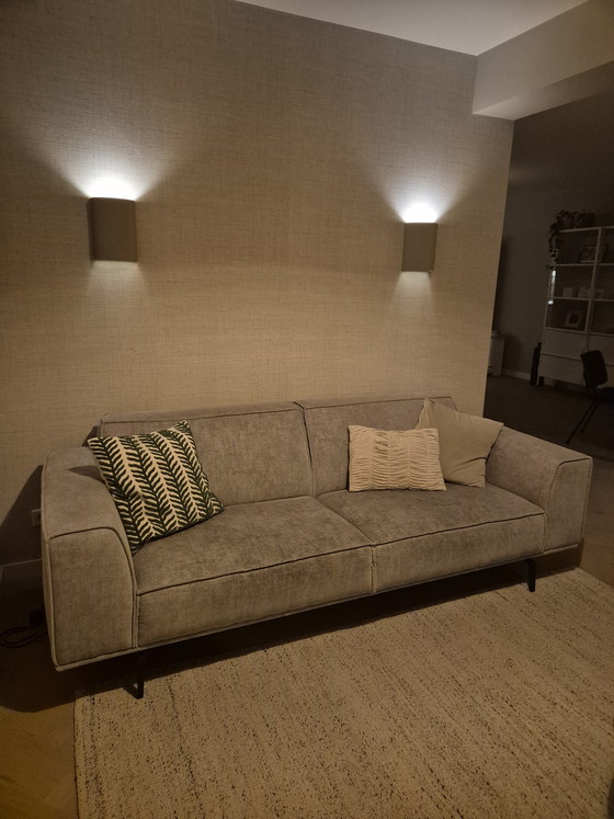 Image 1 of Grijze 3-zits bank - nieuw staat - merk Het Anker