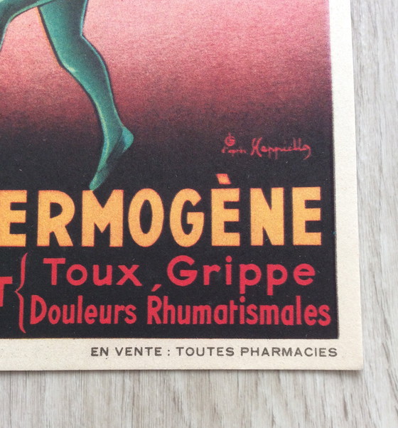 Image 1 of Leonetto Cappiello Art Deco Origineel Mini Affiche Poster Le Thermogène