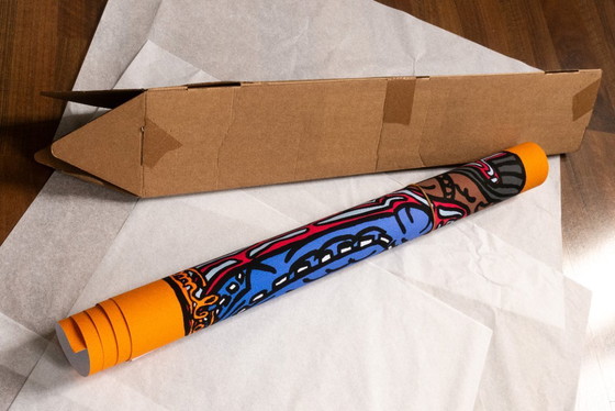 Image 1 of Montreux Jazz Festival 1992 – Robert Combas – Poster 70 × 100 cm