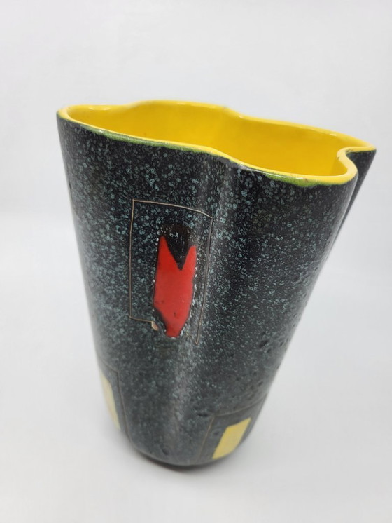 Image 1 of Poët-Laval Taschentuchvase aus Keramik, Frankreich, 1950