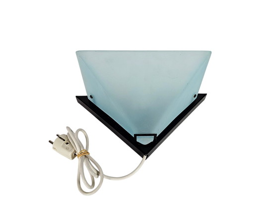 Image 1 of Dijkstra Holland - Fokke Dijkstra - Model Zucca 2 - Wandlamp - Frosted Glass - 80'S