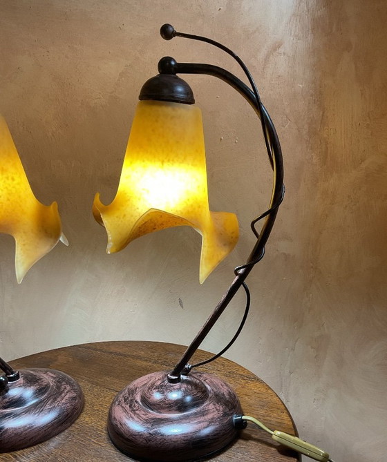 Image 1 of Pair of Vintage Lamps