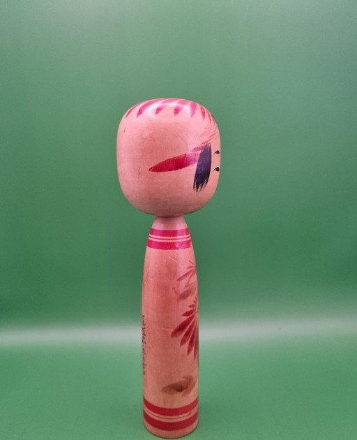 Kokeshi Togatta Vintage Signée – decoratieve objecten, Wood (photo 2 of 8)