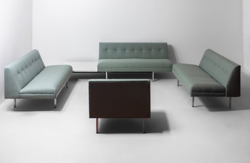 Gruppo di sedute direzionali di George Nelson Seating per Herman Miller, 1956