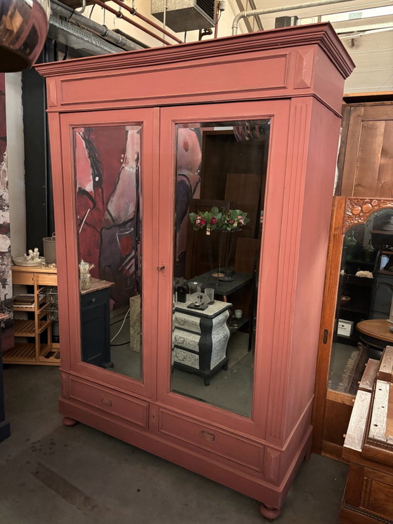 Armadio Brocante, Legno, Rosa (foto 2 di 10)