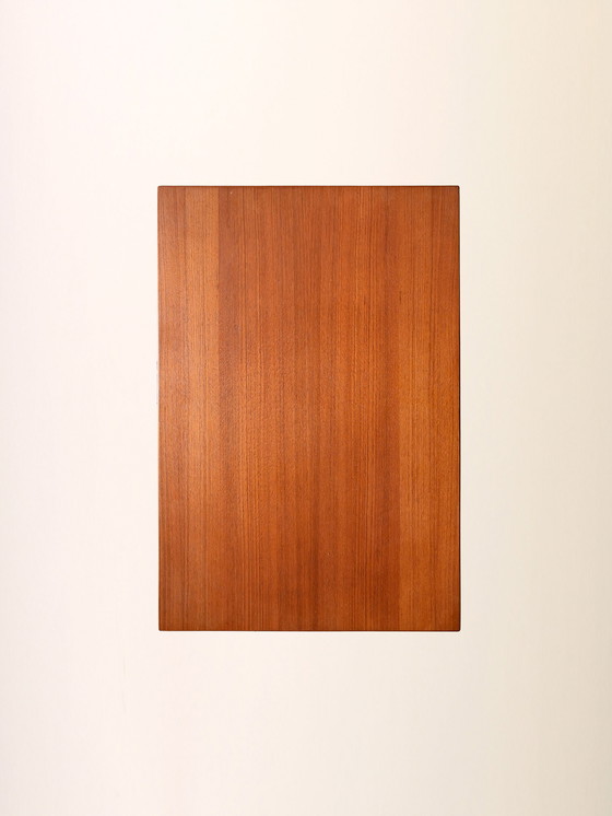Image 1 of Table d'appoint vintage en teck scandinave, Design by Yngvar Sundström