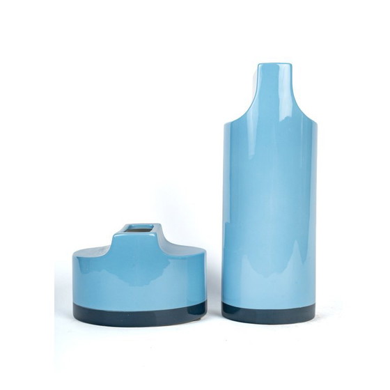 Pair of 'Sifflet' Vases by Ettore Sottsass for Habitat, 2000 – Ceramic (photo 2 of 15)
