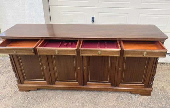 Image 1 of Louis Philippe style mahogany sideboard