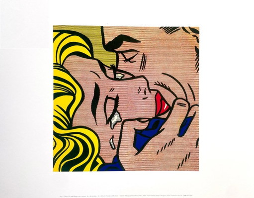 Roy Lichtenstein (1923-1997) - Kiss V