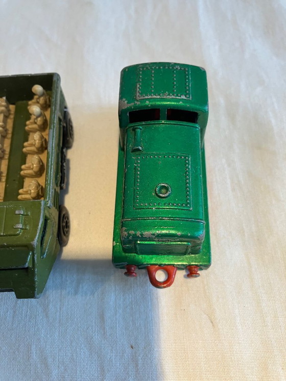 Lotto Vintage Match Box and Penny Toy Cars – Matchbox, Decorative Objects, Metal, Plastic (photo 6 of 22)