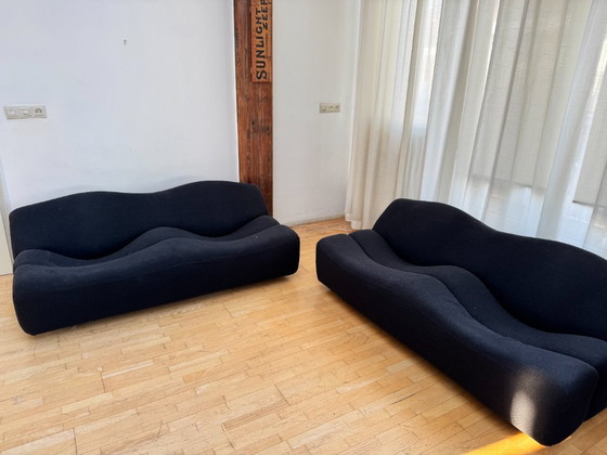 Image 1 of Pierre Paulin Artifort 1960 sitting area