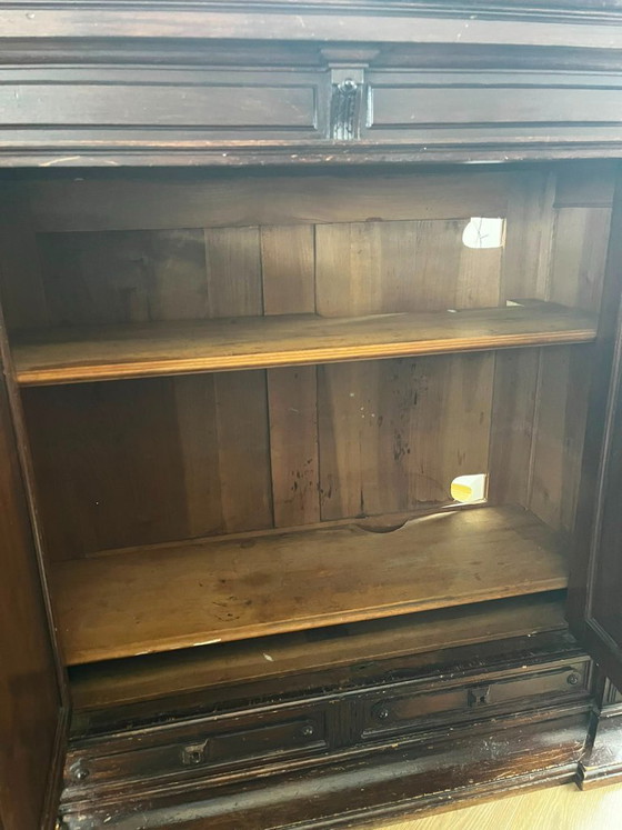 Image 1 of Cabinet ancien, de style néo-Renaissance, probablement 1870-1910