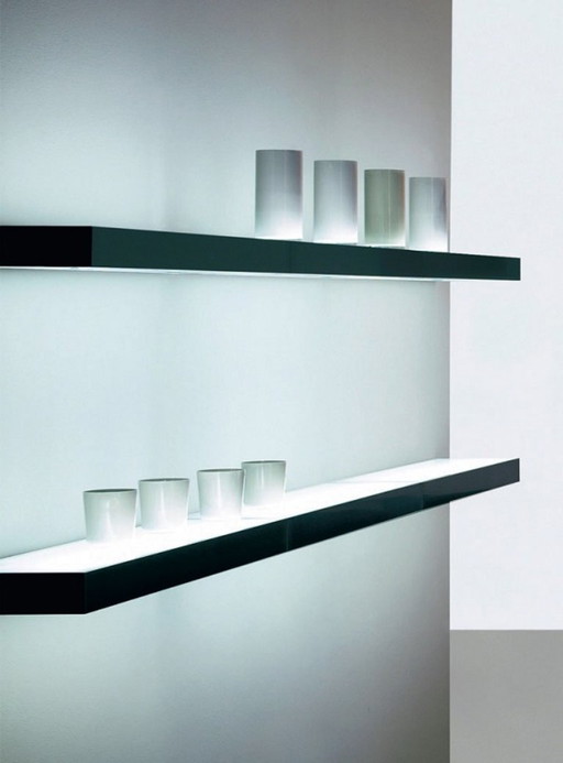 Forma Teo Led Glasschap Verlichting – wandrek, Aluminium (photo 2 of 7)