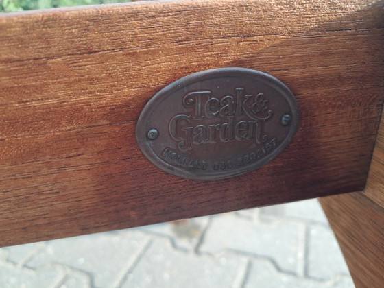 Image 1 of 2 sillas apilables de teca Teak & Garden