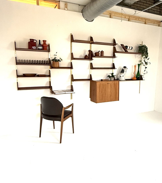 Image 1 of Vintage XL modulair wandsysteem, WK Möbel ‘60