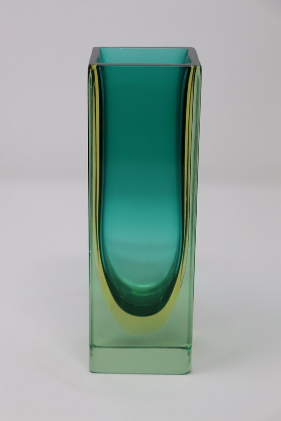 Image 1 of Jarrón pequeño de cristal artístico de Murano, década de 1970