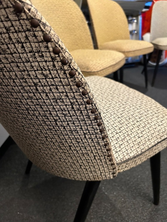 Image 1 of 4 sillas de comedor originales de los años 60.