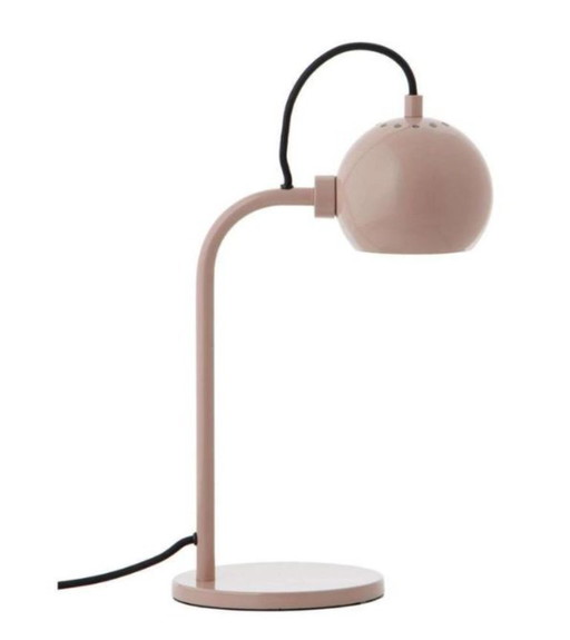 Lampe de table design Frandsen Ball - Glossy Nude