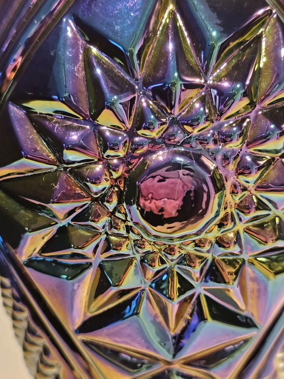 Beautiful Vintage LGW Lead Crystal "Curved Star" Vase – Glass (photo 7 of 12)