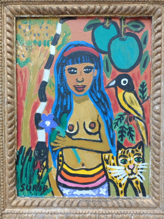 Image 1 of Painting on wood
