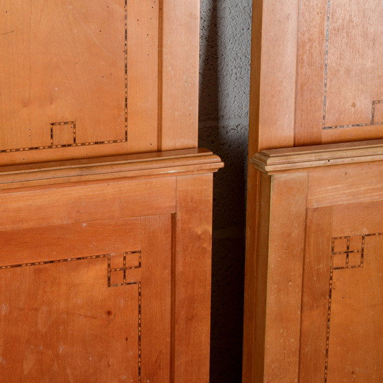 Letti Art Déco Filettati – Letti singoli, Legno, Art Deco (photo 4 of 18)