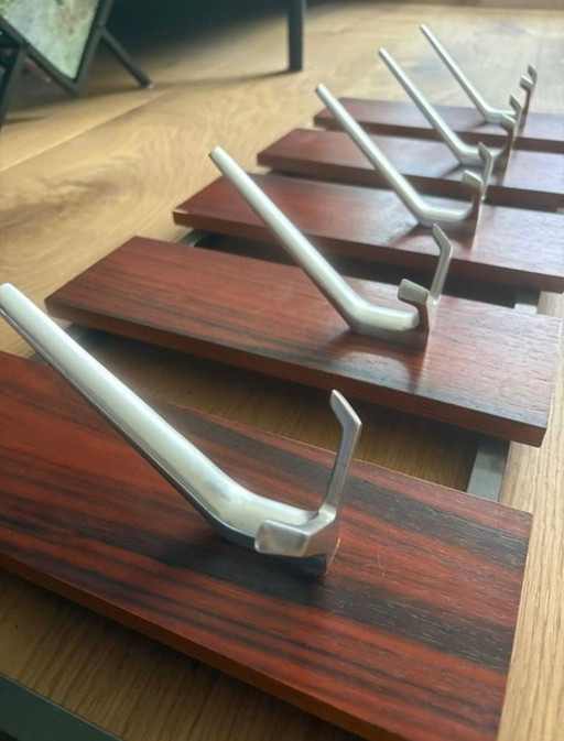 Vintage wall coat rack 1960s - Pastoe style