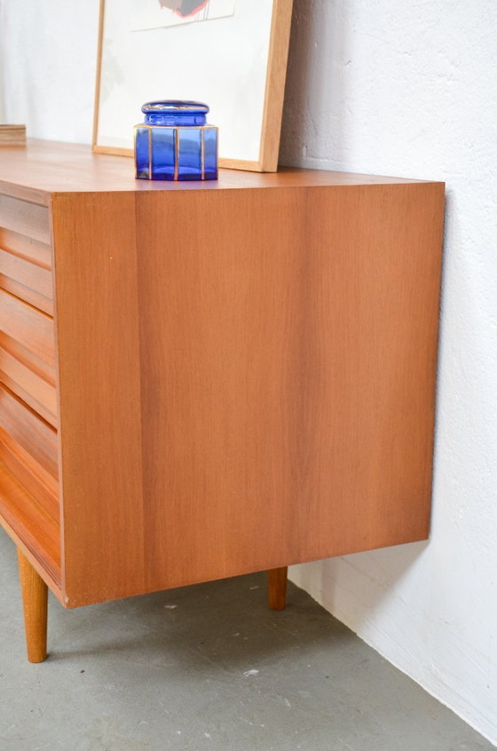 Image 1 of Vintage Sideboard Midcentury Chest of Drawers Lowboard 60s 70s Cabinet
