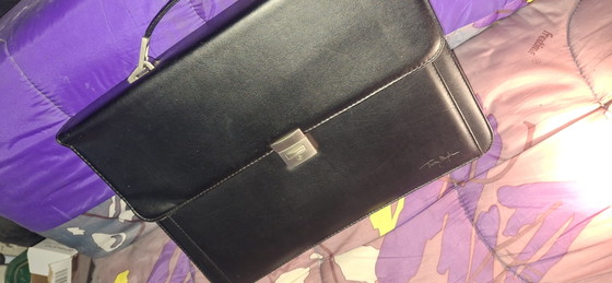 Thierry Mugler Designer Briefcase – Laptop bags, Leather, Metal (photo 2 of 8)