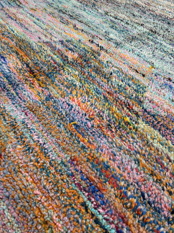 Image 1 of Bunter marokkanischer Berberteppich aus Schurwolle