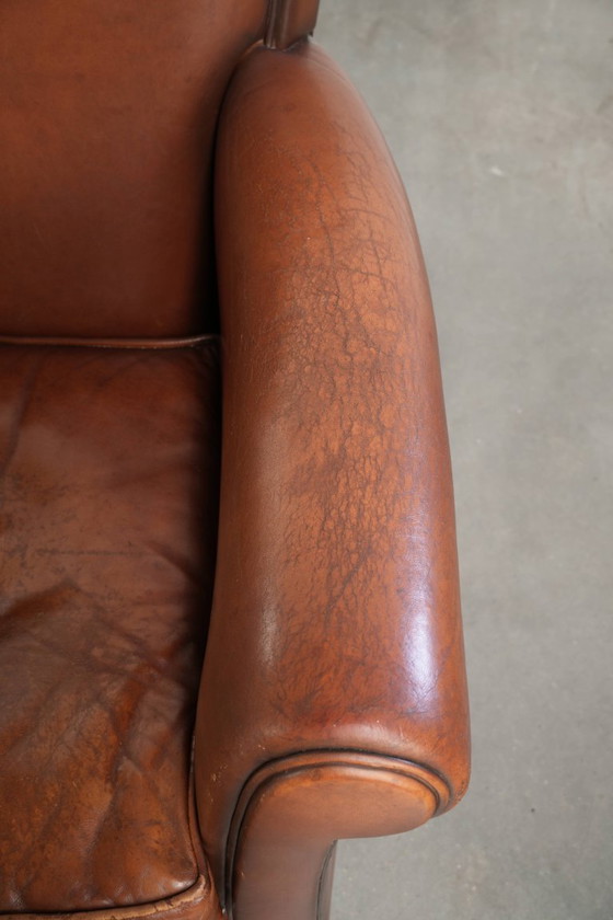 2x comfortabele schapenleren armchairs met een tijdloze uitstraling en goed zitcomfort – Fauteuils, Leather (photo 9 of 15)