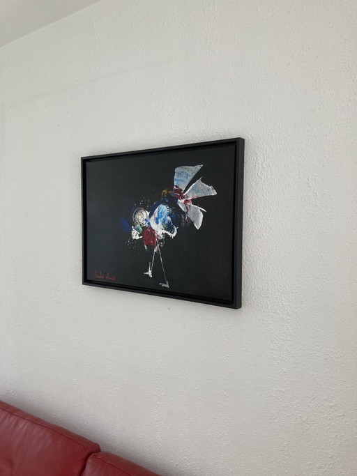Painting by Ursula Aubri – schilderijen tekeningen, Canvas
